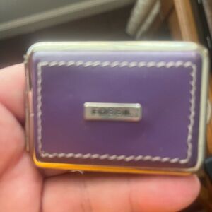 Fossil Purple Women's Contact Case